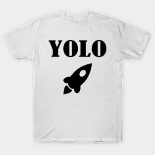 Shares, short squeeze, retail trader, rocket T-Shirt